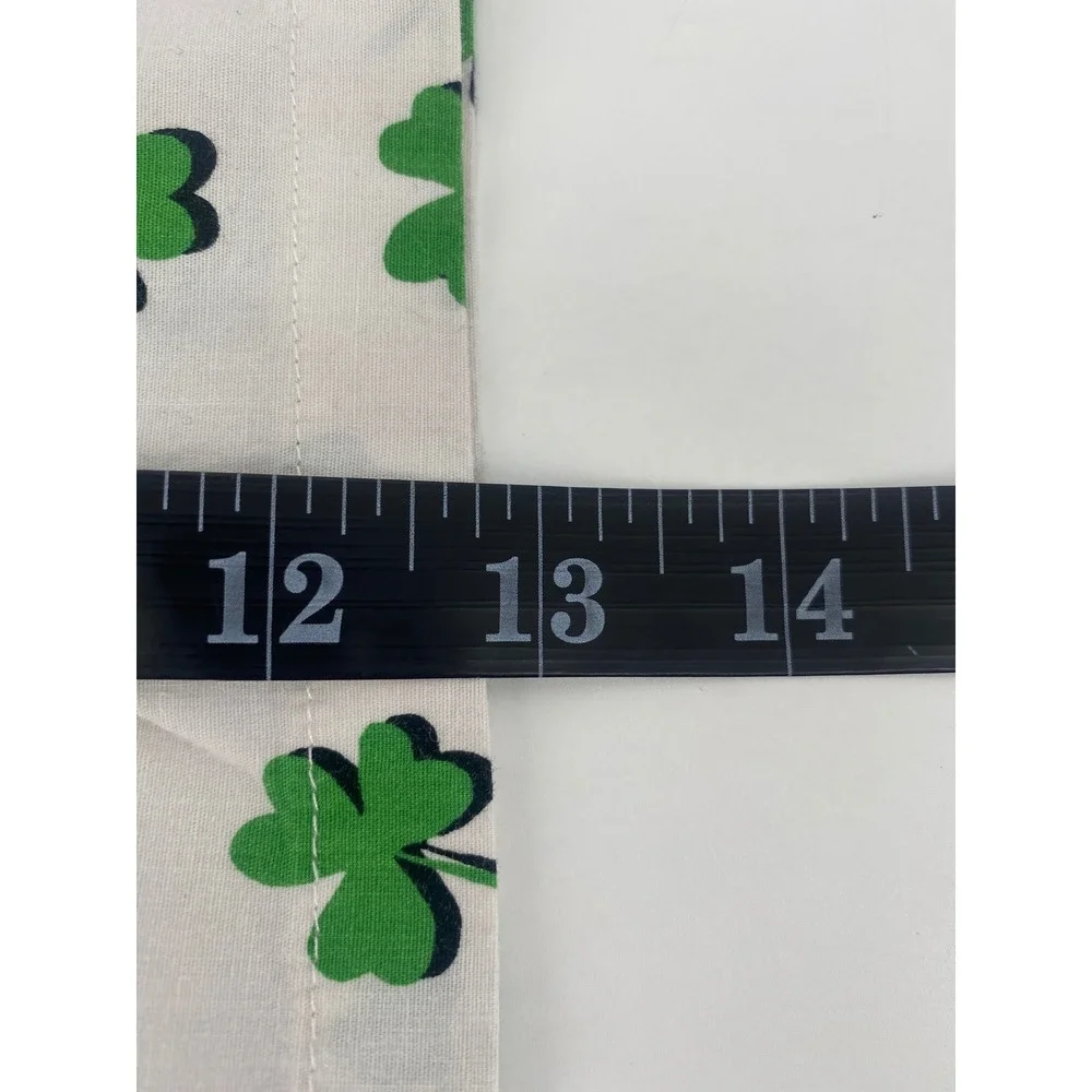 American Eagle Boxer Shorts Mens Small S White Green Shamrock Clover St Patricks
